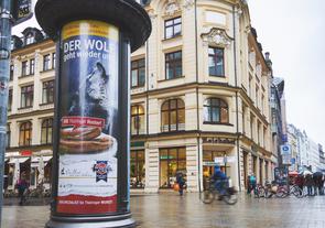 Der Wolf geht um Thüringen Wolf Wurst Kampagne